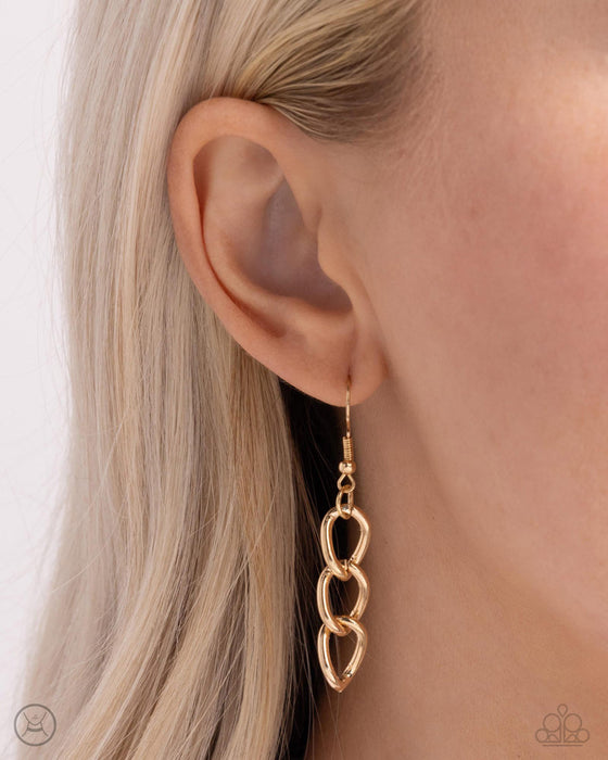 Denim Danger - Gold Choker
