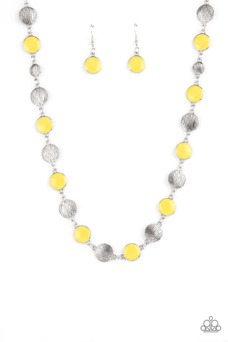 Harmonizing Hotspot Stackable Stunner - Yellow/Silver Set