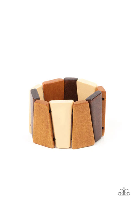Barbados Backdrop - Multi Brown