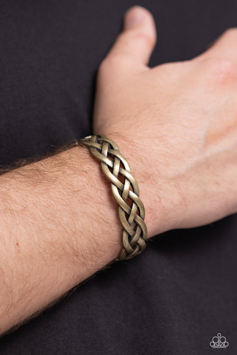 Celtic Cuff - Brass