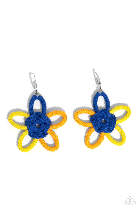 Spin a Yarn - Orange, Yellow & Blue Multi Color