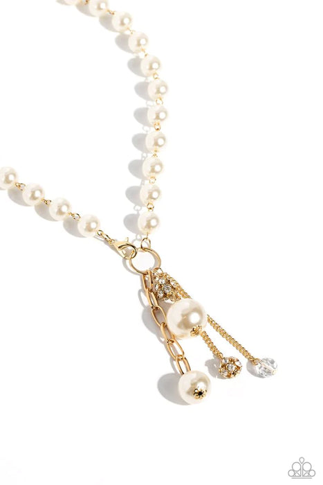 White Collar Welcome - Gold
