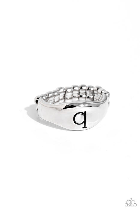 Monogram Memento - Silver - Q