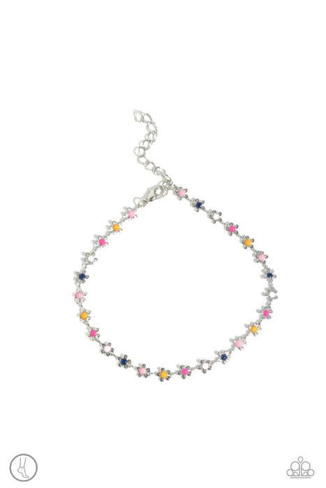 Familiar Florals - Multi Pink Anklet
