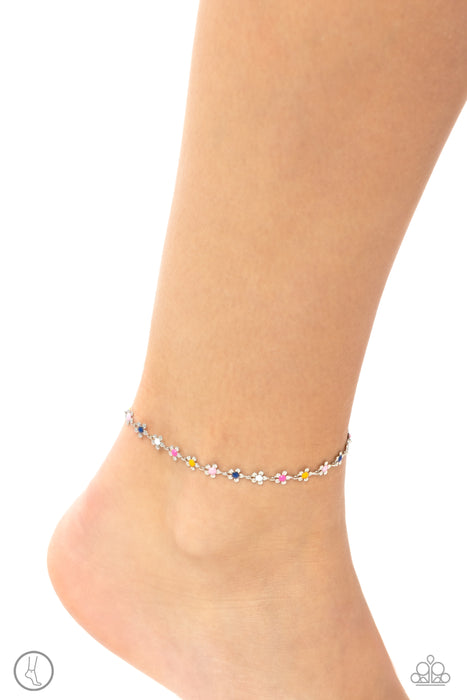 Familiar Florals - Multi Pink Anklet