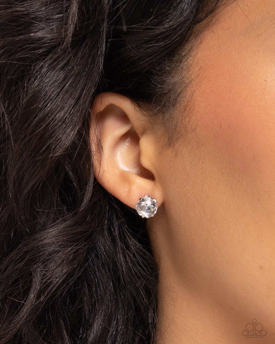 Breathtaking Birthstone - White Rhinestone April Birthday