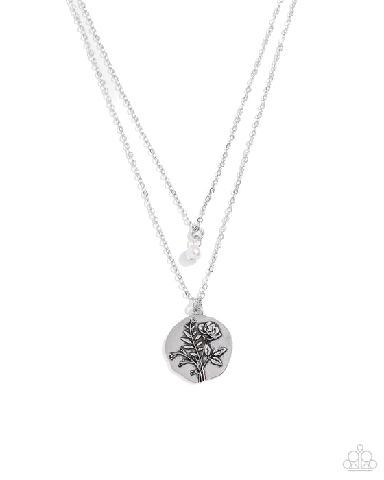 Birthstone Beauty - White Pearl Rose Flower June Birthday