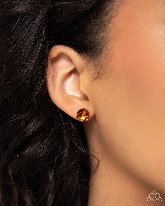 Breathtaking Birthstone - Orange Topaz November Birthday