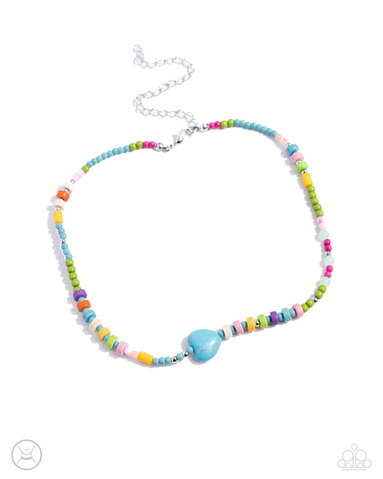 Y2K Energy - Blue Choker