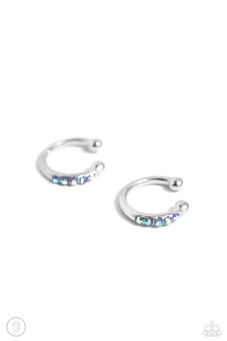 Charming Cuff - Blue Ear Cuff