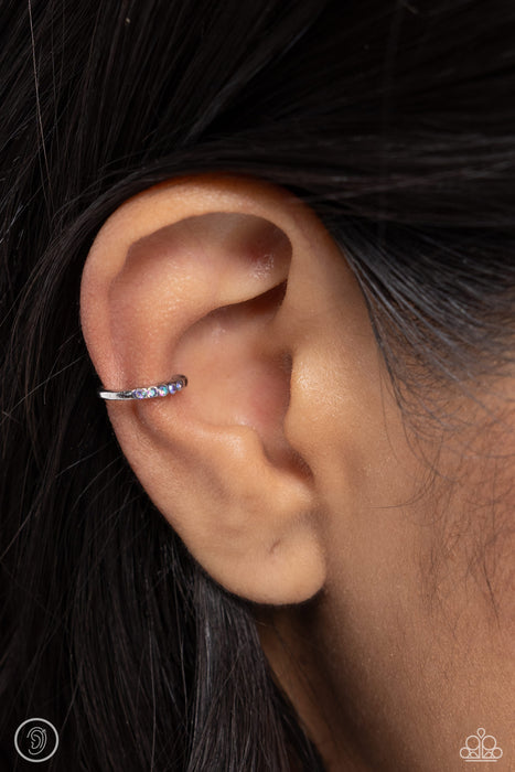 Charming Cuff - Blue Ear Cuff