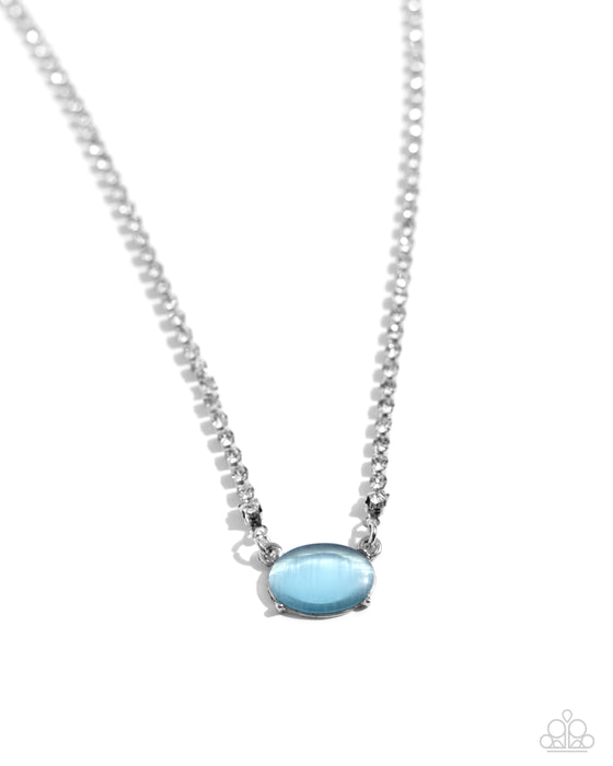 Dynamic Delicacy - Blue Choker