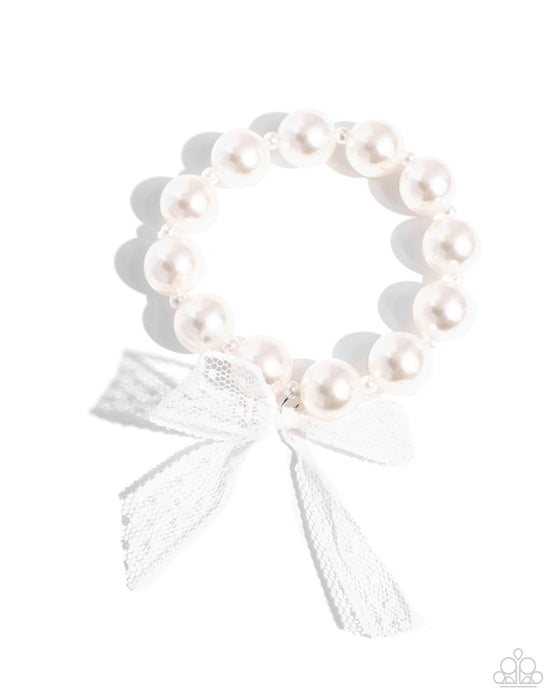Girly Glam Elegance Ease - White Set