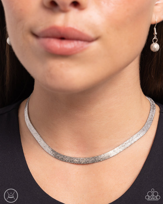 Simply Scintillating - Silver Choker