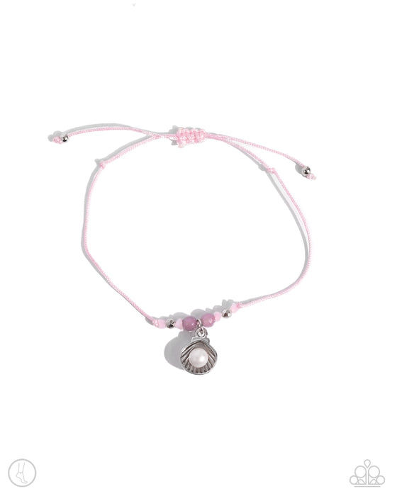 Oyster Overture - Pink Anklets