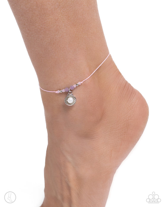 Oyster Overture - Pink Anklets