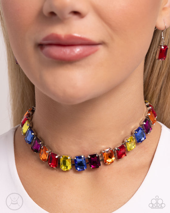 Ecstatic Emeralds - Multi Choker