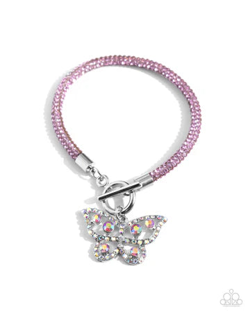 On SHIMMERING Aerial Appeal Wings Set - Pink