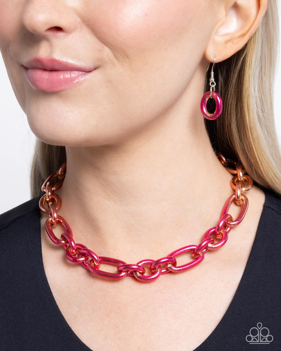 Nuanced Nightlife - Pink Choker