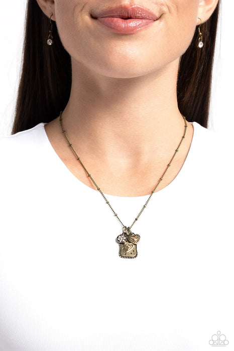 Antiqued Admiration - Brass