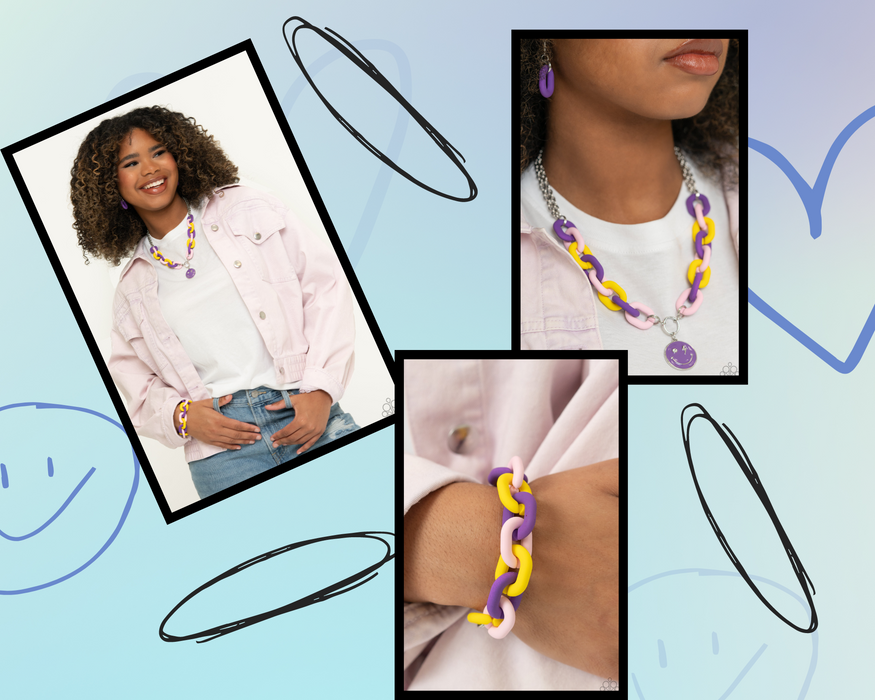 Go The Extra Speed Smile Set - Purple