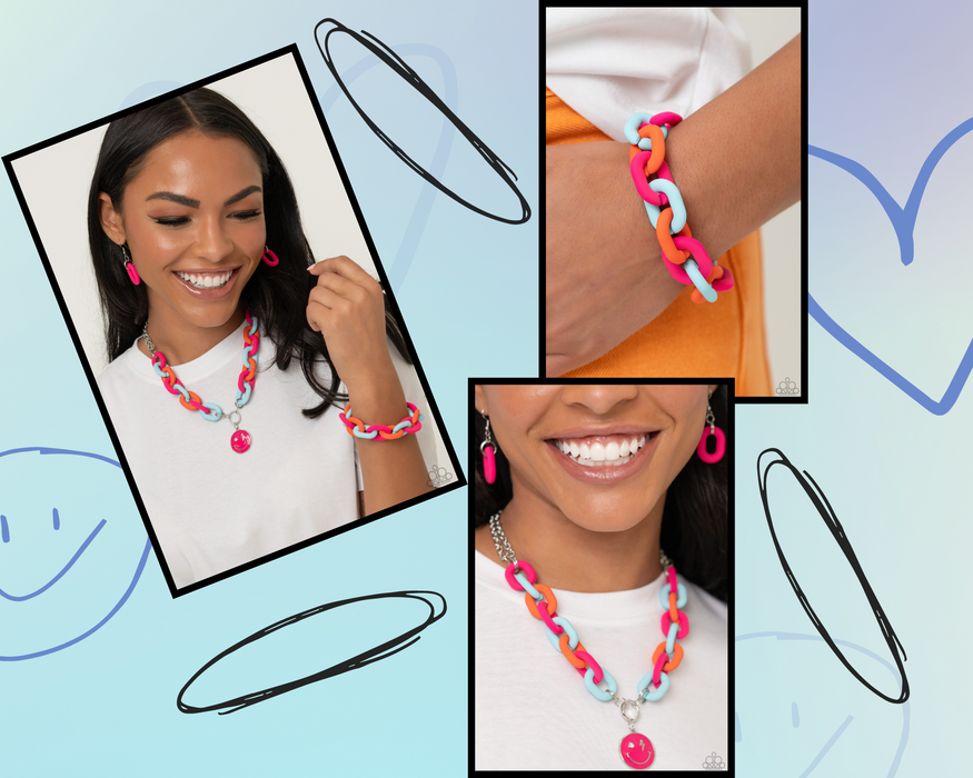 Go The Extra Speed Smile Set - Pink
