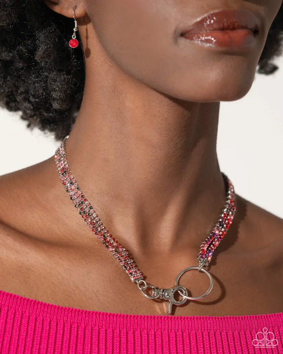 Chic Connection - Red Chocker