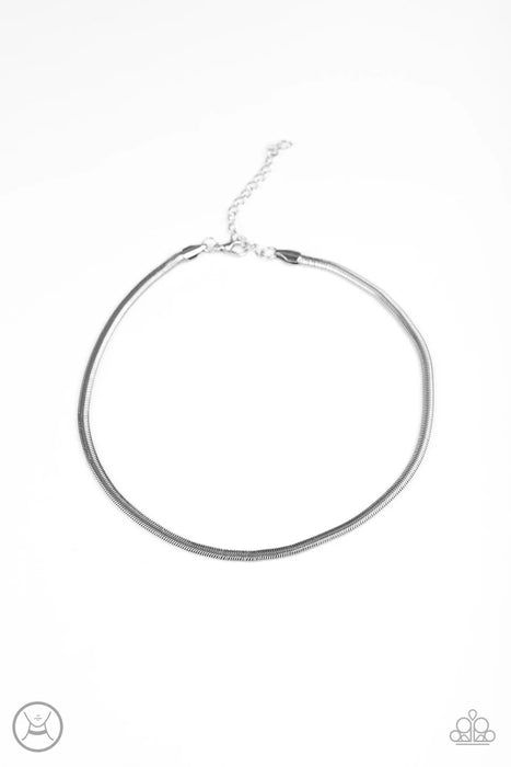 Flat Out Fierce - Silver Choker