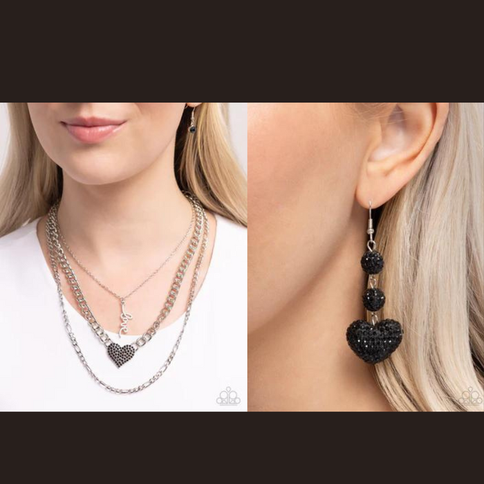 Luxurious Love Vision in Shimmer - Black Set