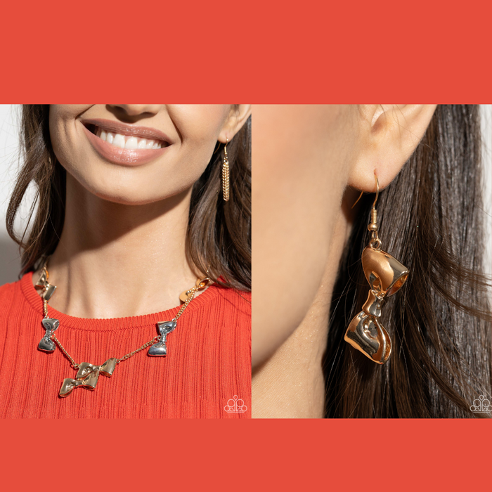 Dapper Definition Dalliance - Gold/Multi Metal Set