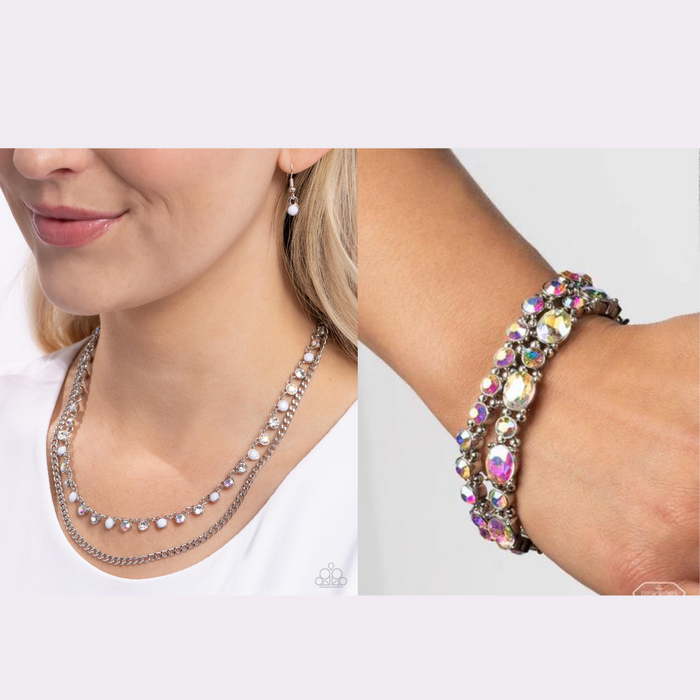 Delicate Dame Splendid Stack -White/Multi - Set