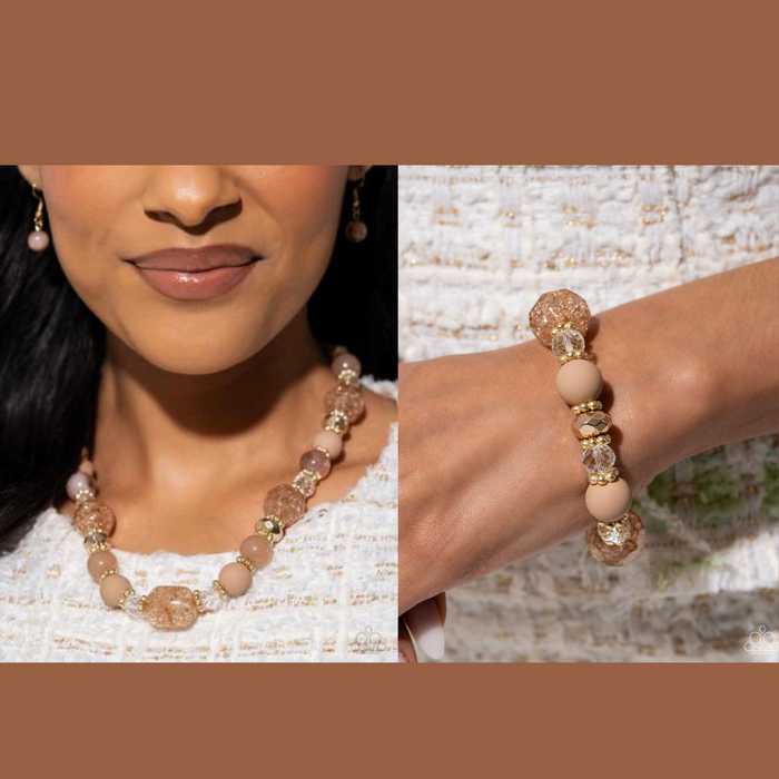 Whimsical Wager Sweetly Shattered - Brown Set
