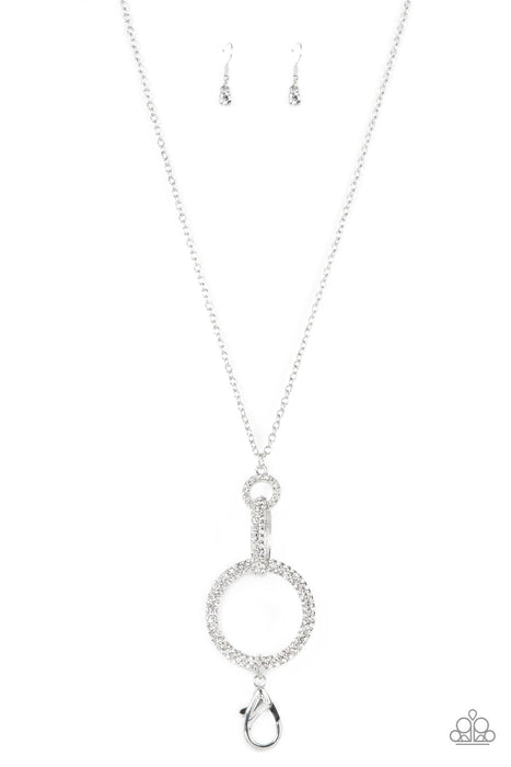 Radiant Ringleader - White Lanyard