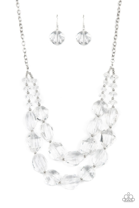 Icy Illumination - White Clear Beads