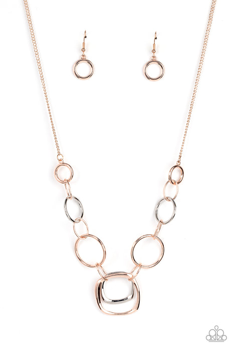 Linked Up Luminosity - Multi Rose Gold