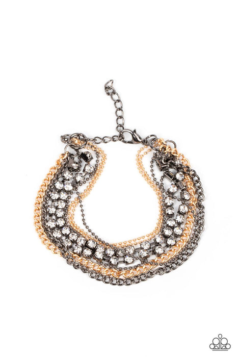 Secretly Sassy - Multi Gunmetal Gold