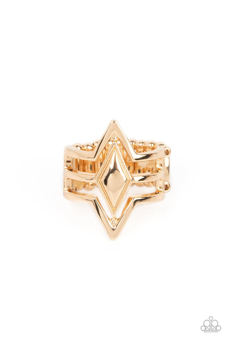 Deceivingly Diamond - Gold