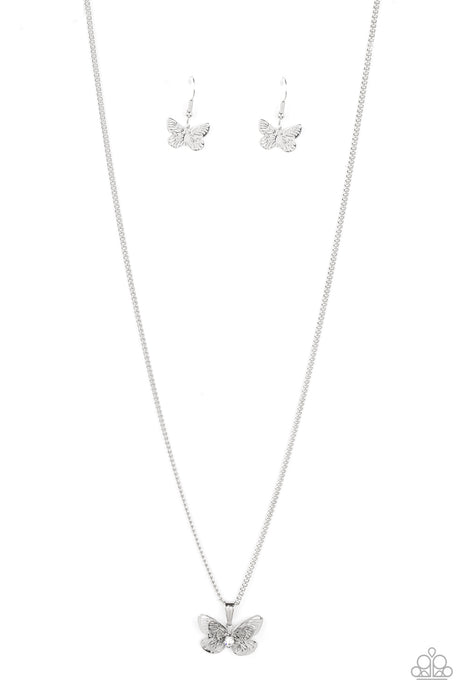 High-Flying Fashion - White Butterfly