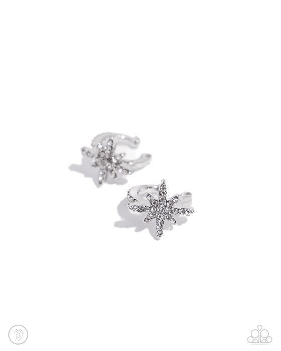 Cosmic Cuff - White Ear Cuff